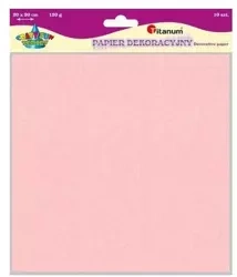 Papier dekoracyjny Rock 20x20cm 120g mix 10szt - Titanum