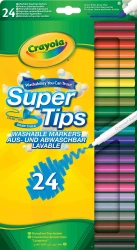Flamastry spieralne 24 kolory CRAYOLA