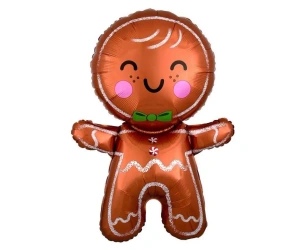 Balon foliowy Piernikowy ludzik 39x54cm - Godan