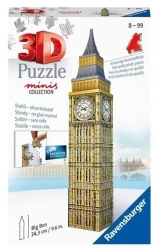 Puzzle 3D 54 Mini budynki: Big Ben - Ravensburger