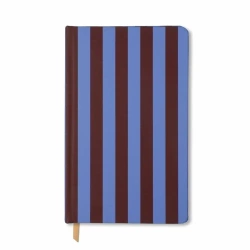 Notatnik Journal 128K linia Purple + Nutmeg Stripe - Designworks Ink