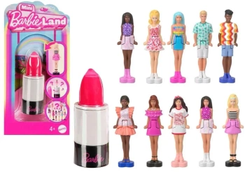 Barbie mini laleczka niespodzianka w szmince mix - Mattel