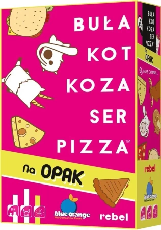 Buła, Kot, Koza, Ser, Pizza - Na opak REBEL - Dave Campbell