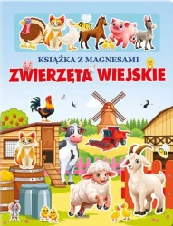 Zwierzęta wiejskie Książka z magnesami - Jarek Żukowski