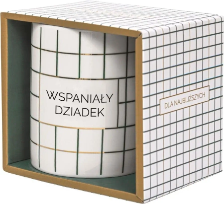 Kubek prezentowy - Wspaniały Dziadek - Be-Happy Gifts