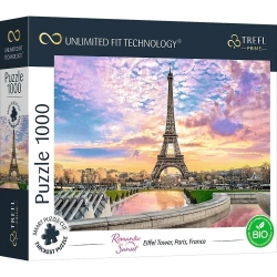 Puzzle 1000 Romantic Sunset: Eiffel Tower TREFL