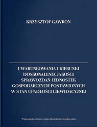 Uwarunkowania i kierunki doskonalenia jakości.. - Krzysztof Gawron