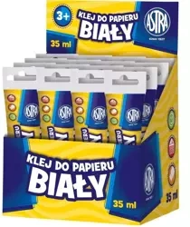 Klej do papieru biały 35ml (16szt) ASTRA - ASTRA papiernicze