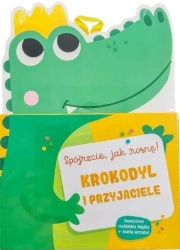 Książka z miarką wzrostu. Krokodyl - praca zbiorowa