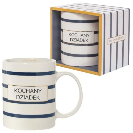 Kubek prezentowy Kochany Dziadek - Be-Happy Gifts