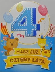 Karnet Urodziny 4 - YEKU