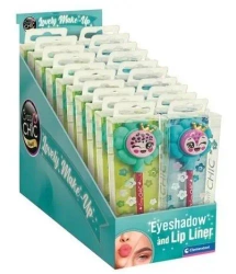 Crazy Chic. Cień kwiatuszek i kredka mix - Clementoni