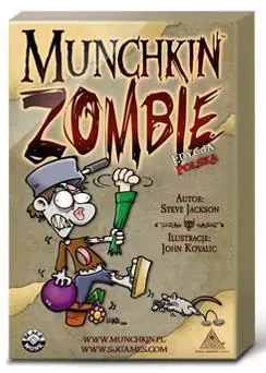 Munchkin Zombie BLACK MONK - Praca zbiorowa