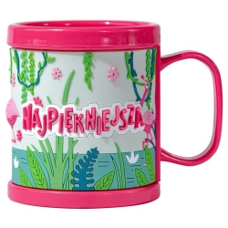 Kubek dla dziecka 3D Najpiękniejsza - Be-Happy Gifts