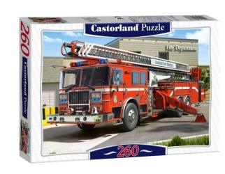 Puzzle 260 Wóz Strażacki CASTOR - Castorland