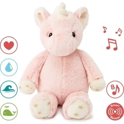 Szumiący jednorożec Ella z pozytywką - Cloud b® LoveLight Buddies Drake the Dragon™