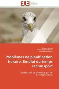 Problèmes de planification horaire - Collectif
