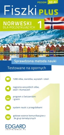 Norweski Fiszki PLUS dla początkujących - opracowanie zbiorowe
