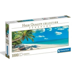 Puzzle 1000 Panorama HQ Swinging By The Ocean - Clementoni