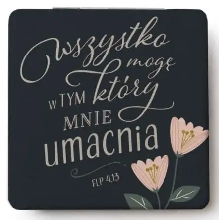 Lusterko kieszonkowe - Wszystko mogę w Chrystusie - Szaron