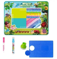 Mata do kolorowania wodnym pisakiem owady 44x32cm - Madej