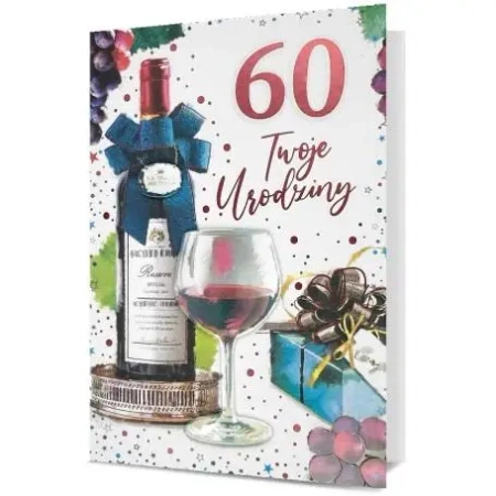 Karnet B6 Urodziny (wymienne cyfry) - Pan Dragon