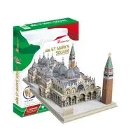 Puzzle 3D St. Mark's Square - Cubic Fun