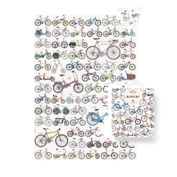 Puzzlove CzuCzu Rowery 1000 elementów - Praca Zbiorowa