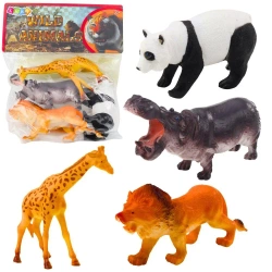 Figurki zwierzęta safari - Leantoys
