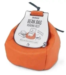 Bean Bag Pufa z kieszonką pod książkę/tablet pomar - IF