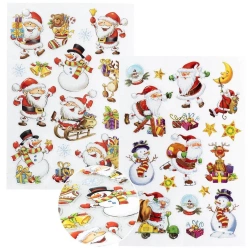 Naklejki wesoły Mikołaj - Arpex