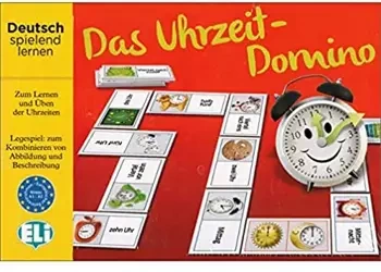 Gra językowa Niemiecki Das Uhrzeit-Domino - ELI & ET TOI