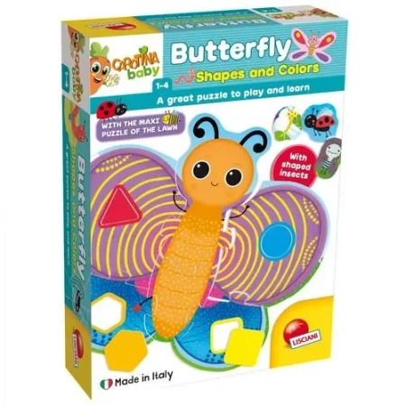 Carotina Baby. Motyl, kształty i kolory - Lisciani Giochi