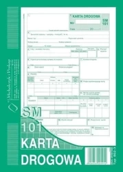 Numerowana karta drogowa SM 101 - Michalczyk i Prokop