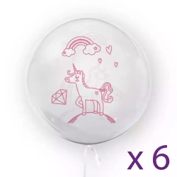 Zestaw 6 sztuk - "Jednorożec"
