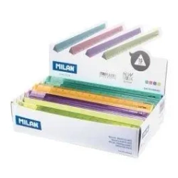 Linijka plastikowa trójkątna New Look 15cm (60szt) - MILAN