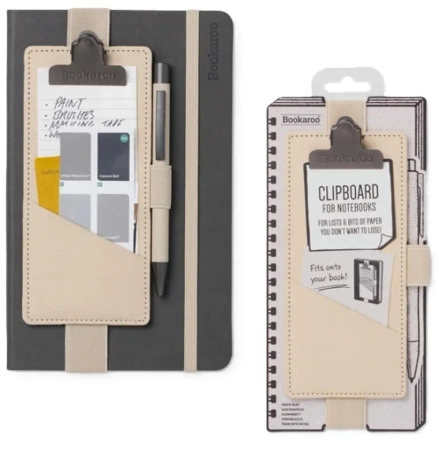 Bookaroo Clipboard for Notebooks - Kremowa - IF