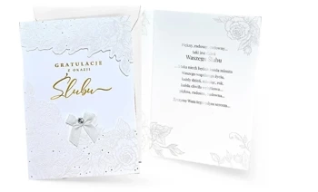 Karnet Primus Ślub - Kukartka