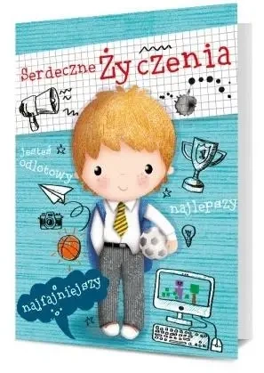 Karnet Serdeczne życzenia K. B6-1893 - Pan Dragon