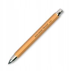 Ołówek mechaniczny Kubuś 5,6 mm z temperówką złoty - Koh-I-Noor