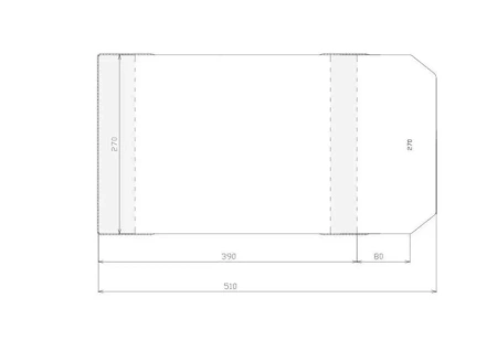 Okładka regulowana 270x470mm (50szt) - Sztapel