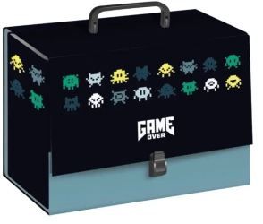 Teczka z rączką C4 10cm Game Over - INTERDRUK