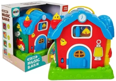 Muzyczna stodoła czerwona - Leantoys