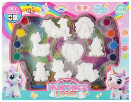 Zestaw kreatywny Do Malowania JednoroŻce Mega Creative 572598