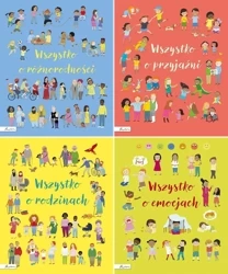 Wszystko o emocjach + przyjaźni + rodzinach + różnorodności Felicity Brooks - Brooks Felicity