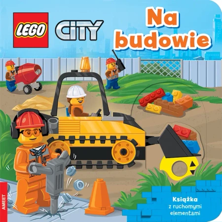 Lego city Na budowie Książka z ruchomymi elementami PPS-6002 - Opracowanie zbiorowe