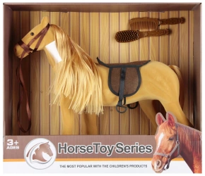 Konik Flokowany z Akcesoriami Mega Creative 569730