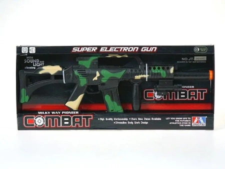 Karabin na baterie światło i dźwięk - ADAR