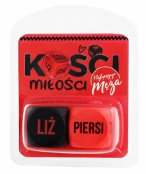 Kości Miłości Najlepszego Męża (czerwono-czarne) - Grammi