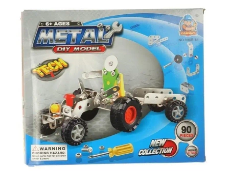 Metalowe klocki do skręcania 90el - ADAR